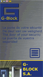 Mobile Screenshot of g-block.be